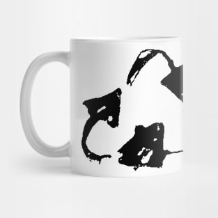 Dark and Gritty Recycle Symbol Mug